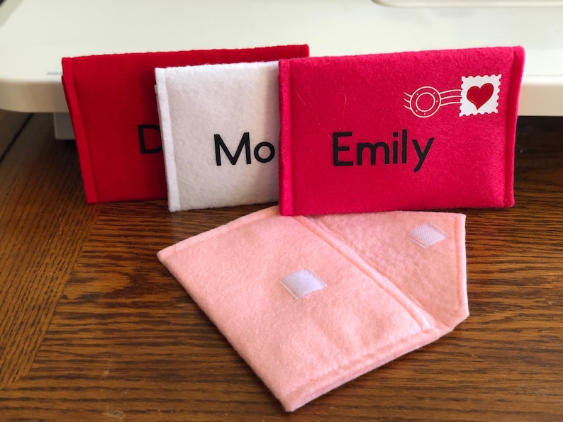 Personalized Working Envelopes for Pretend Play, Mail Set, Custom Order image 3