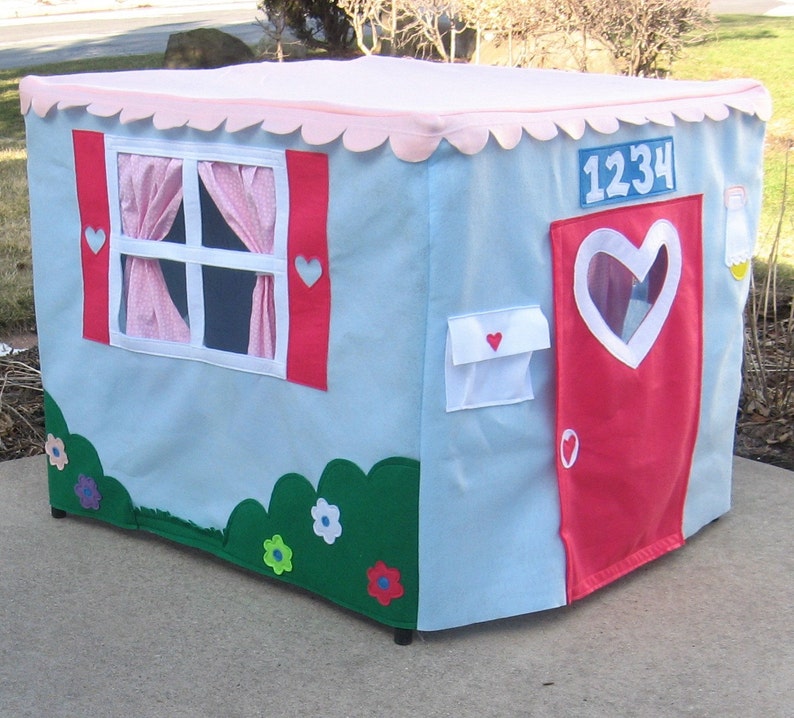 Standard Card Table Playhouse PATTERN, Instant Download ebook only, Sew Your Own Card Table Playhouse image 4