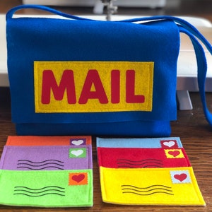 Play Mail Bag and Mail, Kids Mail Set image 4