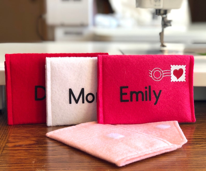 Personalized Working Envelopes for Pretend Play, Mail Set, Custom Order image 1