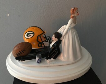 packers cake topper etsy