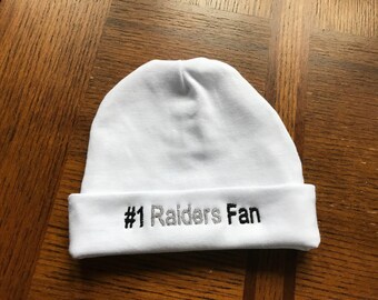raiders baby hat