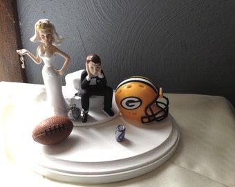 packers cake topper etsy