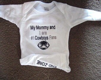 dallas cowboys girl onesie
