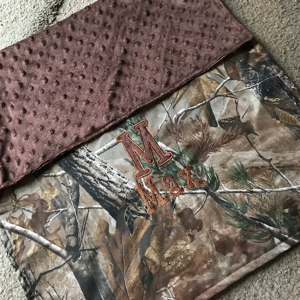 Camo Baby Blanket Etsy