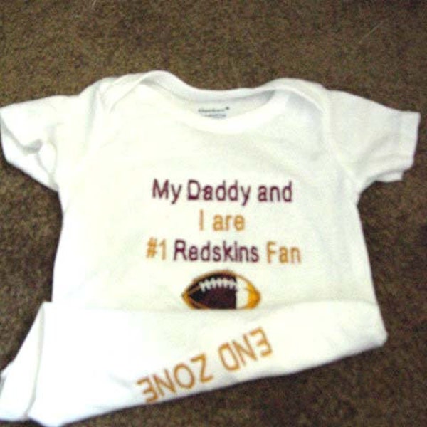 Washington Redskins Football Baby Infant Newborn Creeper Infant Newborn