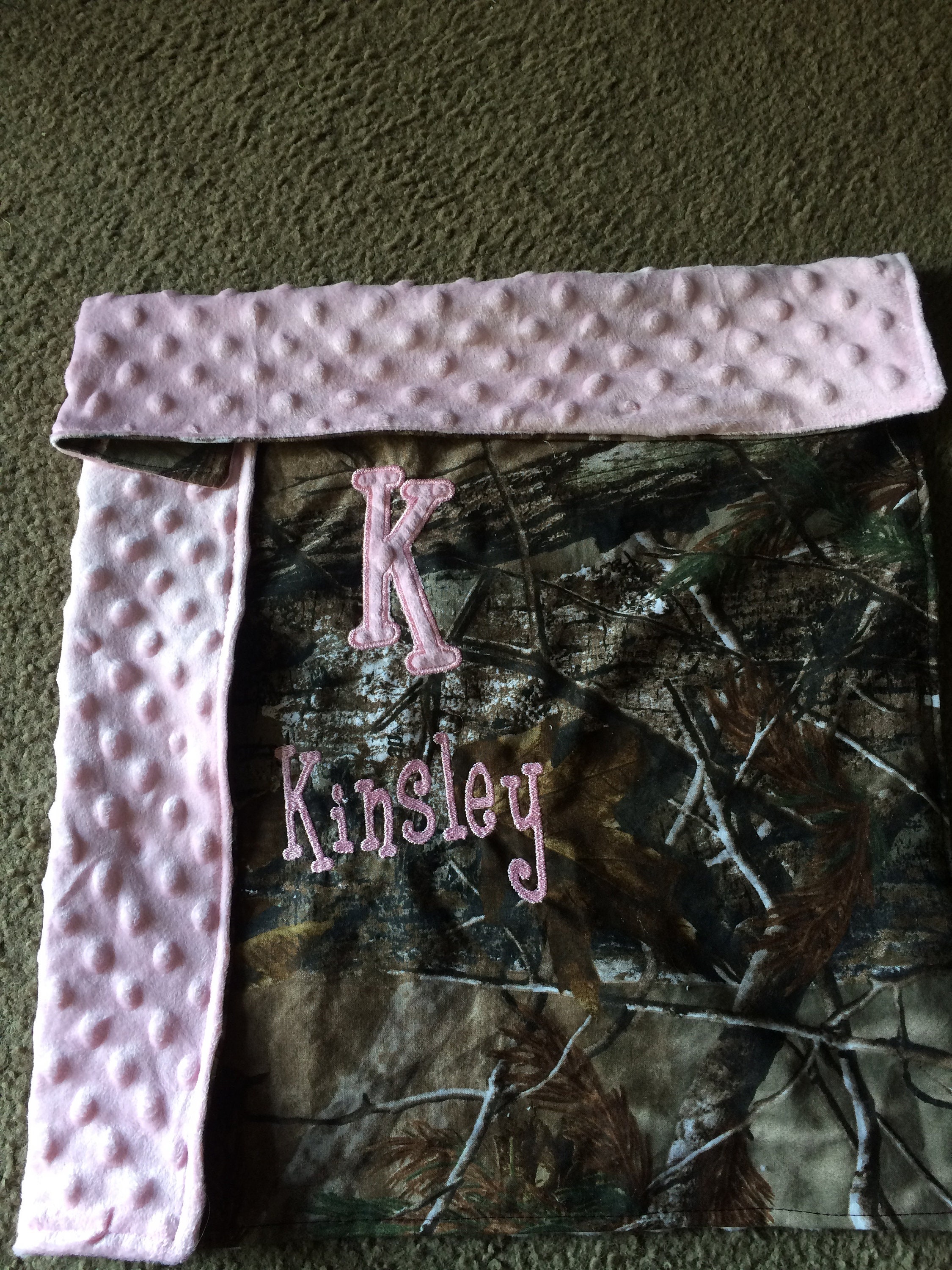 Personalized Camo Baby Blanket Camo Minky Blanket Minky Baby Etsy UK