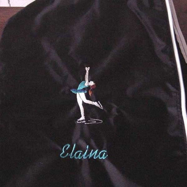 Personalized Figure Skating Competitions Garment Dress Bag Embroidered