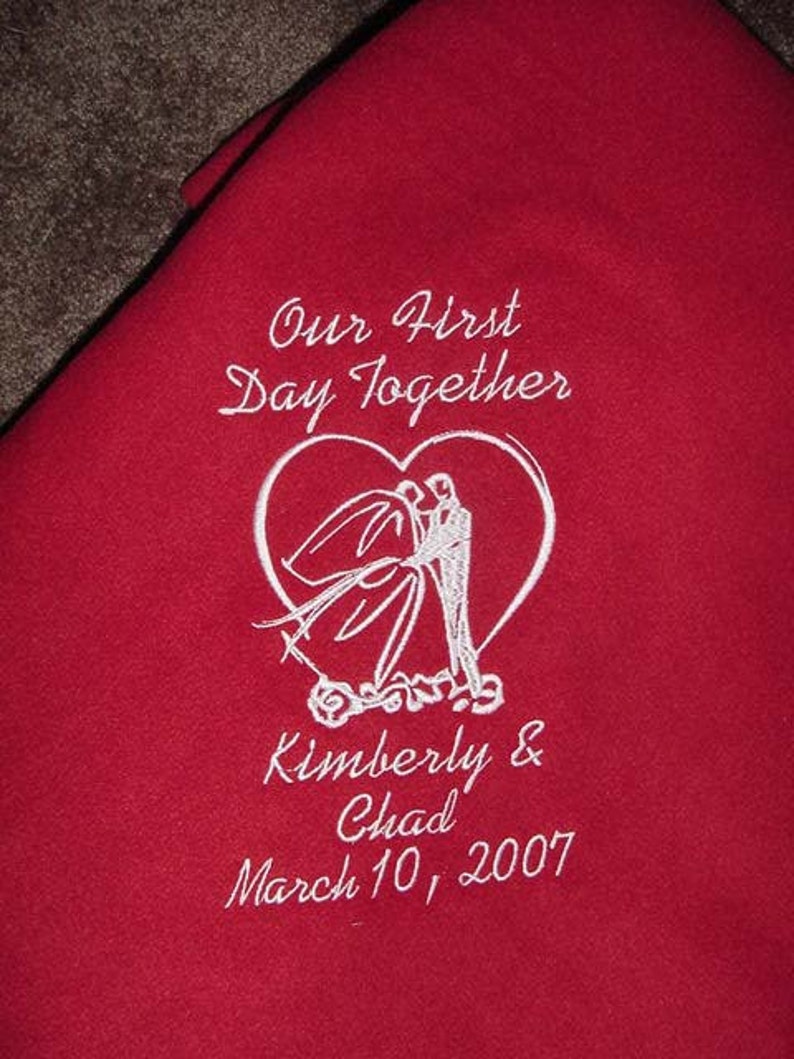 Personalized 25th 50th Anniversary Wedding Gift Fleece Throw Blanket 50 x 60