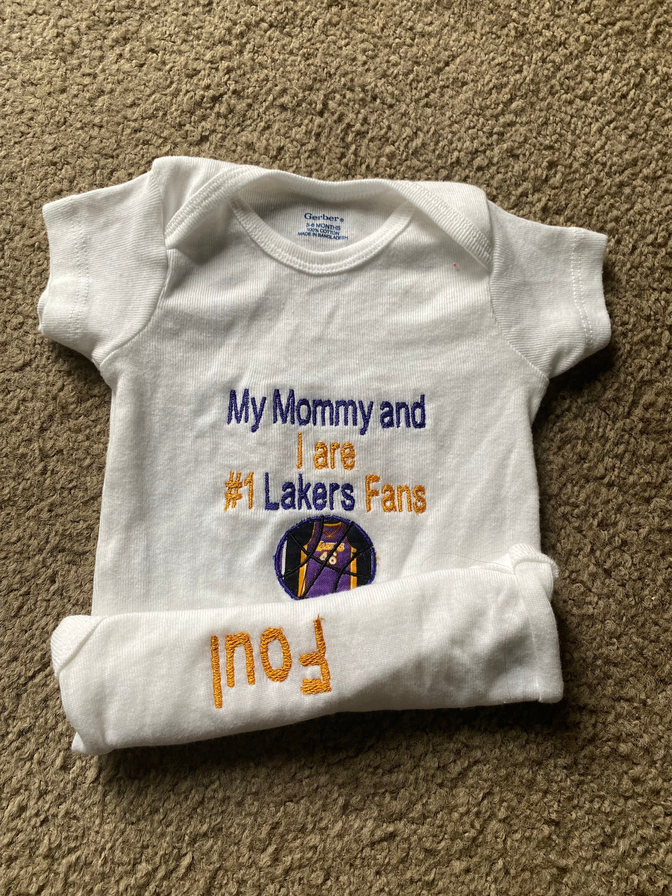 Los Angeles Lakers Baby Apparel, Baby Lakers Clothing, Merchandise