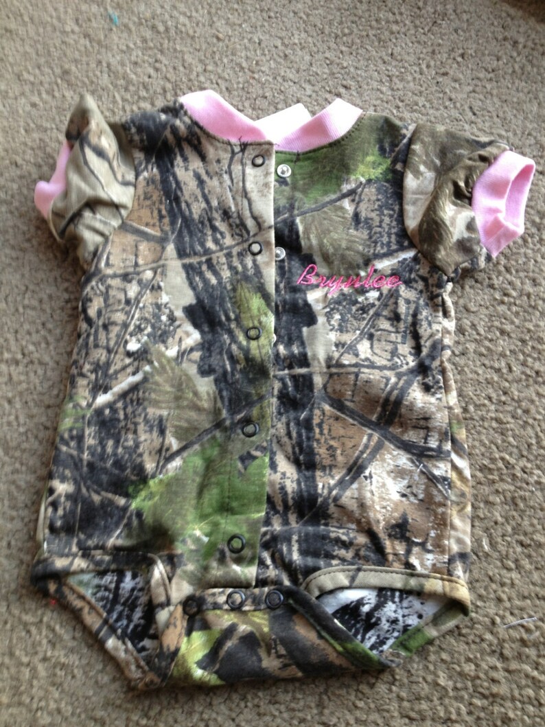 realtree camo newborn baby clothes