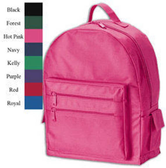 blank bookbag