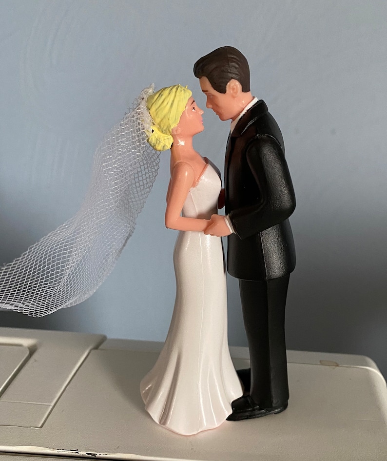 Bride Groom Cake Topper Bridal Wedding Day Reception Party Bride Groom ...