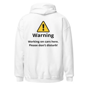 Wrench Mode Hoodie White