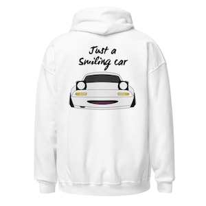 Smiling Ride Hoodie White