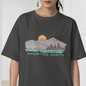 Adventure Shirt, Camping Shirts, Wanderlust Explore More Tee, Nature Lover Shirt, Travel Shirt, Road Trip Shirt, Hiking Shirt, Gift for Her