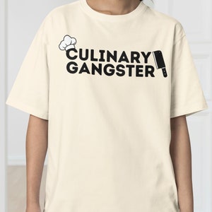 Culinary Gangster Shirt, Culinary TShirt, Cooks Shirt, Chef T-Shirt, Funny Chef Shirt, Funny Cooking T-Shirt, Cooking Shirt, Cook Shirt Gift