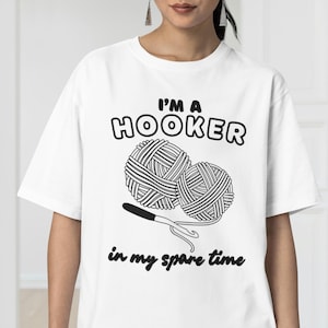 Funny Crochet Shirts, Crocheting Gifts, Knitting Gifts for Mom, Gift for Grandma, Knitting Shirts for Women, Knitter Gifts, Crocheter Outfit