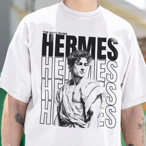 Hermes Tshirt Unisex Greek God Trident Shirt, Greek Mythology Tee Mens Hermes Shirt, Greek Mythology Cloth, Hermes Clothes, Gift for Him