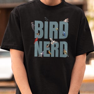 Bird Nerd T-Shirt, Funny Bird Watcher Shirt, Bird Watching Shirt, Bird Lover Tee, Nature Lover Shirt Gift, Gift For Bird Lover, Bird Tees