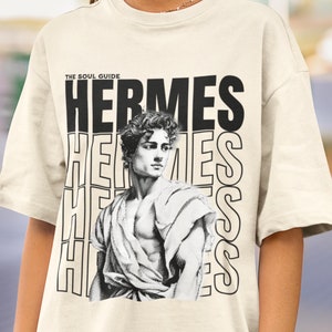 Hermes Tshirt Greek God Trident Shirt, Greek Mythology Tee Mens Hermes Shirt, Greek Mythology Clothing, Hermes Clothes, Gift for Him