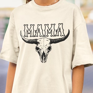Koszulka Western Mama, Koszulka Country dla Mamy, Modne prezenty na Dzień Matki, Prezenty urodzinowe dla mamy, Estetyczna koszulka Mama, Prezenty dla Cowgirl Mama