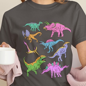 Dinosaur T-Shirt, Funny Dinosaur Gifts, Cute Prehistoric Dino Shirt, Birthday Gift, Women Men Dinosaur Shirt, Dino Gift, Dinosaur Lover Gift