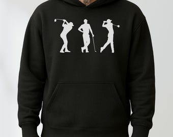 Sudadera con capucha de golf, sudadera con capucha de golf, regalo para golfistas, papá golfista, regalos para amantes del golf, regalos de golf para hombres, regalo de golf para papá, regalo para novio, camiseta deportiva
