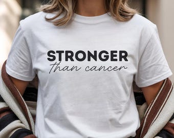 Cancer Shirt, Cancer Survivor Gift, Cancer Warrior Tee, Breast Cancer, Cancer Awareness Tee, Cancer Support Shirt, Cancer Fighter Shirt