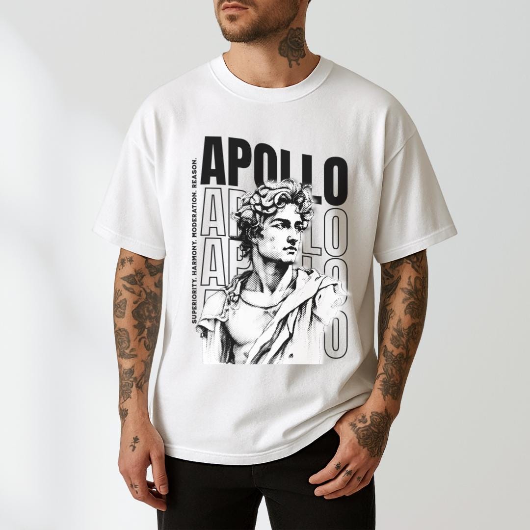 Apollo Greek God Shirt, Aesthetic Mythology Shirt, Apollo God