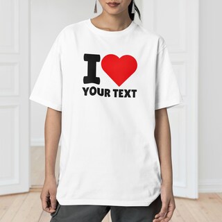 I Love My Girlfriend - Maglietta Uomo, Vestibilità Regolare, Stampa Originale, Prodotta In Germania