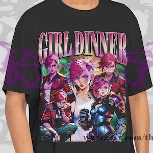 Vi Arcane T-Shirt, Girl Dinner T-Shirt, Fan Tee Graphic T-Shirt, Gift For Women and Man Unisex T-Shirt