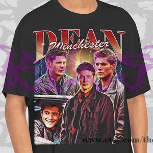Dean Winchester T-Shirt, Fan Tee Graphic T-Shirt, Gift For Women and Man Unisex T-Shirt