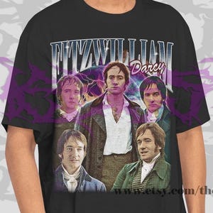 Fitzwilliam Darcy T-Shirt, Fitzwilliam Darcy Vintage T=Shirt, Fan Tee Graphic T-Shirt, Gift For Women and Man Unisex T-Shirt