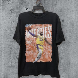 Vintage 90s LE BRON JAMES Shirt Homage Retro Classic Graphic Tee Bootleg Bestseller Unisex Sport Sweatshirt Gift