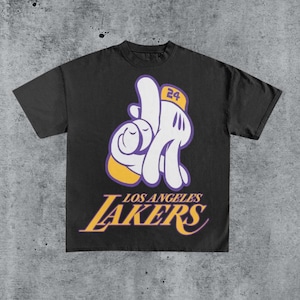Vintage 90s LAA LAAKERS Shirt Homage Retro Classic Graphic Tee Bootleg Bestseller Unisex Sport Sweatshirt Gift