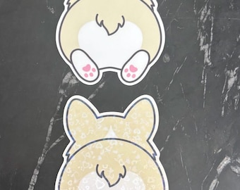 Corgi Butt Sticker