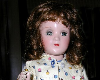Vintage Composition Doll 1935-1945 - 14" Mary Hoyer, Alexander Margaret, Sweet Sue, Molly'es