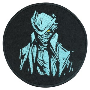 Bloodborne hunter patch, Bloodborne shirt patch, Soulsborne embroidered patch, Bloodborne embroidery, Handmade embroidery, Soulsborn gift