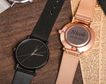 Set of Groomsmen Watches, Groomsman Gift Set, Best Man Gift, Personalized Watches, Mens Watch, Groomsmen Gift, Wedding Gift, Gift for Him