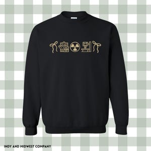 Radiology Xray tech Icon crewneck embroidered | radiography icons sweatshirt | Embroidered Sweatshirt | gifts for radiology tech image 8