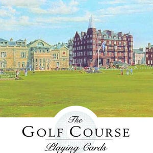 Carte da gioco da collezione Golf Course formato poker