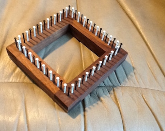 4 inch walnut mini loom