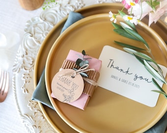 Personalized Wedding Favor Soap | Vegan Organic Soap Gifts