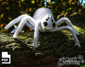 Spider Crochet Amigurumi Pattern DIGITAL PDF by Crafty Intentions