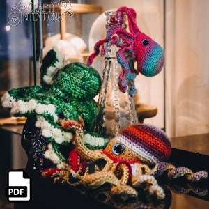Octopus Crochet Amigurumi Pattern DIGITAL PDF by Crafty Intentions