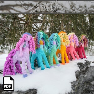 Centaur Crochet Amigurumi Pattern DIGITAL PDF Download by Crafty Intentions