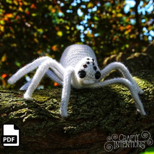Padrão de amigurumi de crochê de aranha PDF DIGITAL por Crafty Intentions