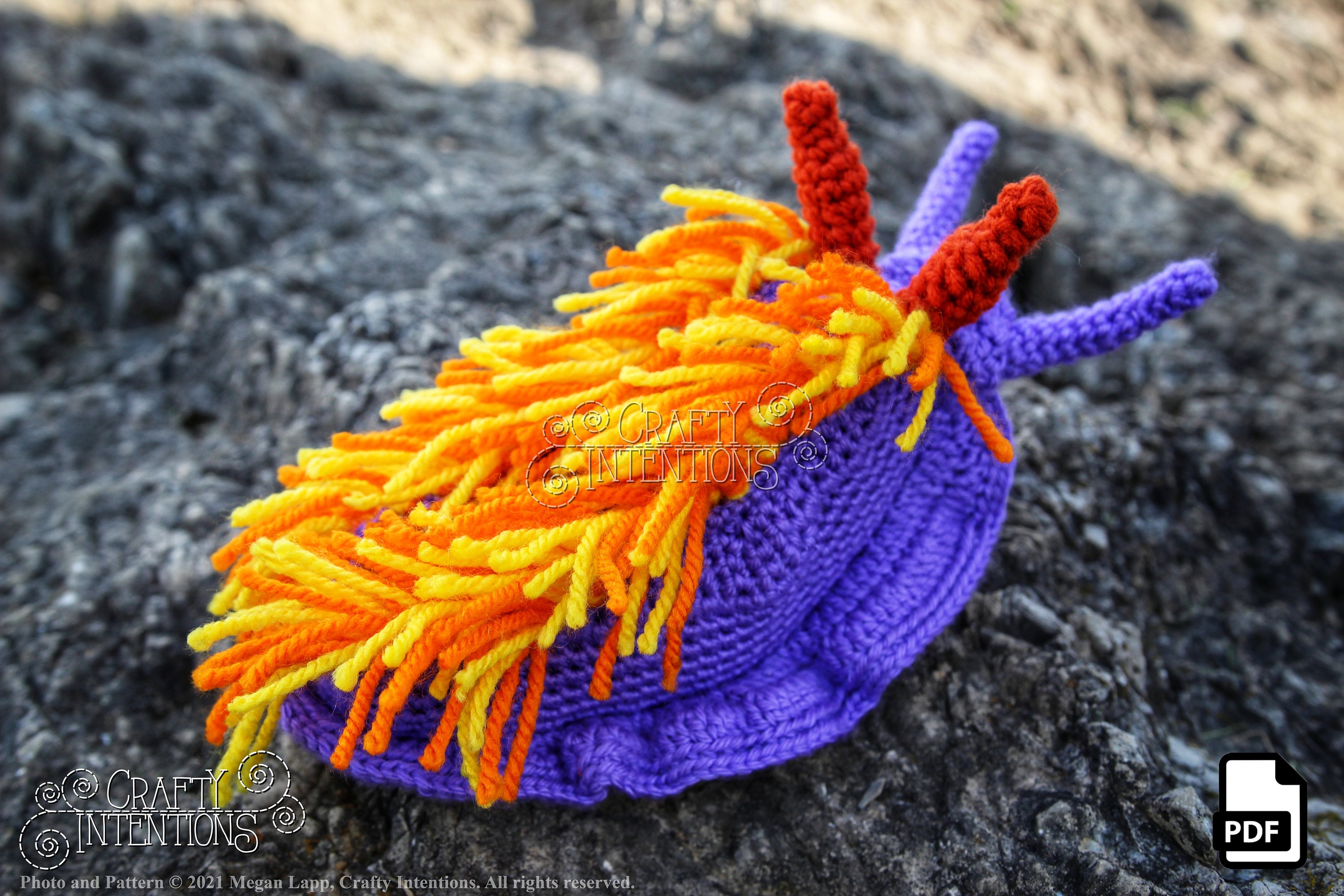 Nudibranches Sea Slugs Set 2 Crochet Pattern by Crafty Etsy