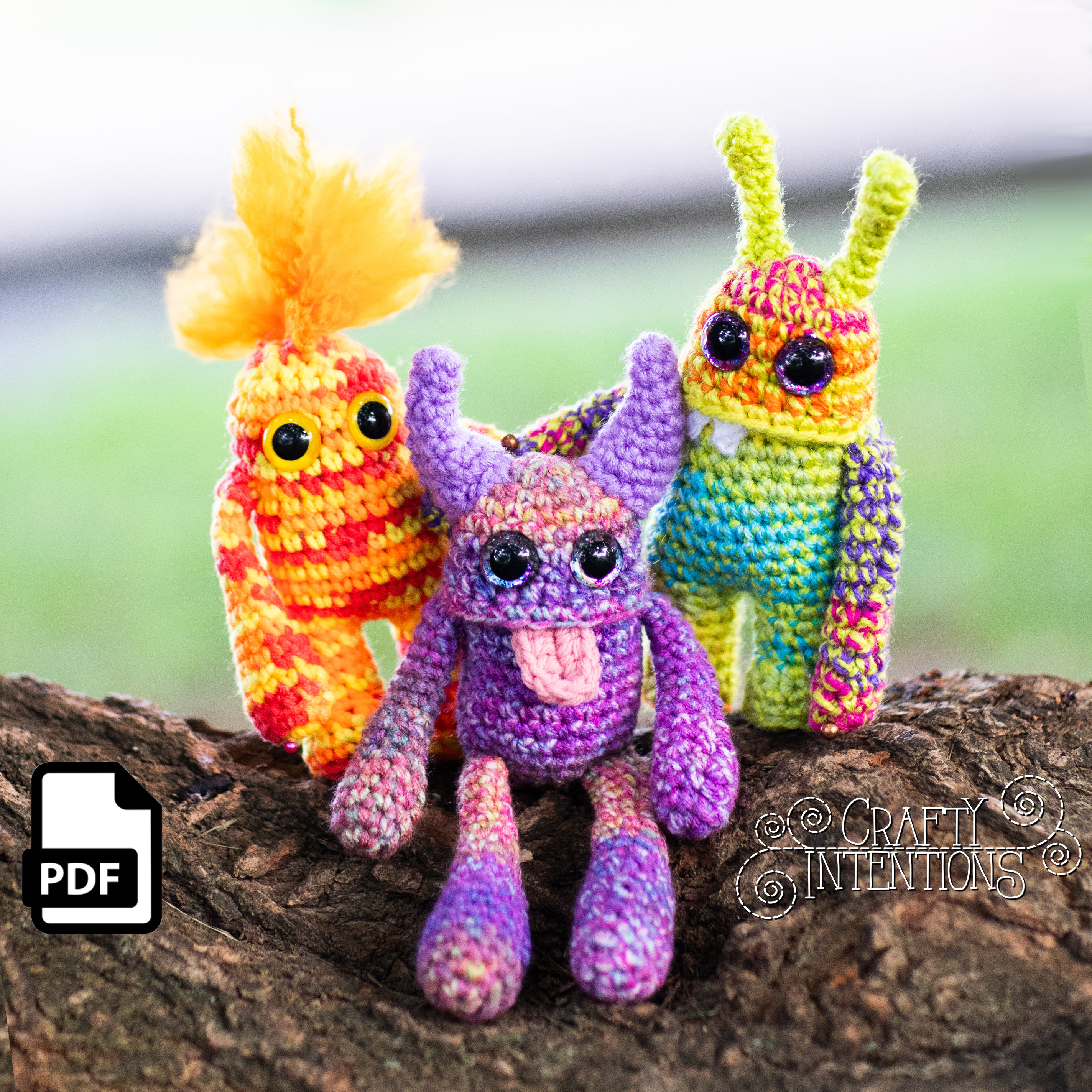 5 Little Monsters: Boxed Beads Hat with Bulky Weight Yarn